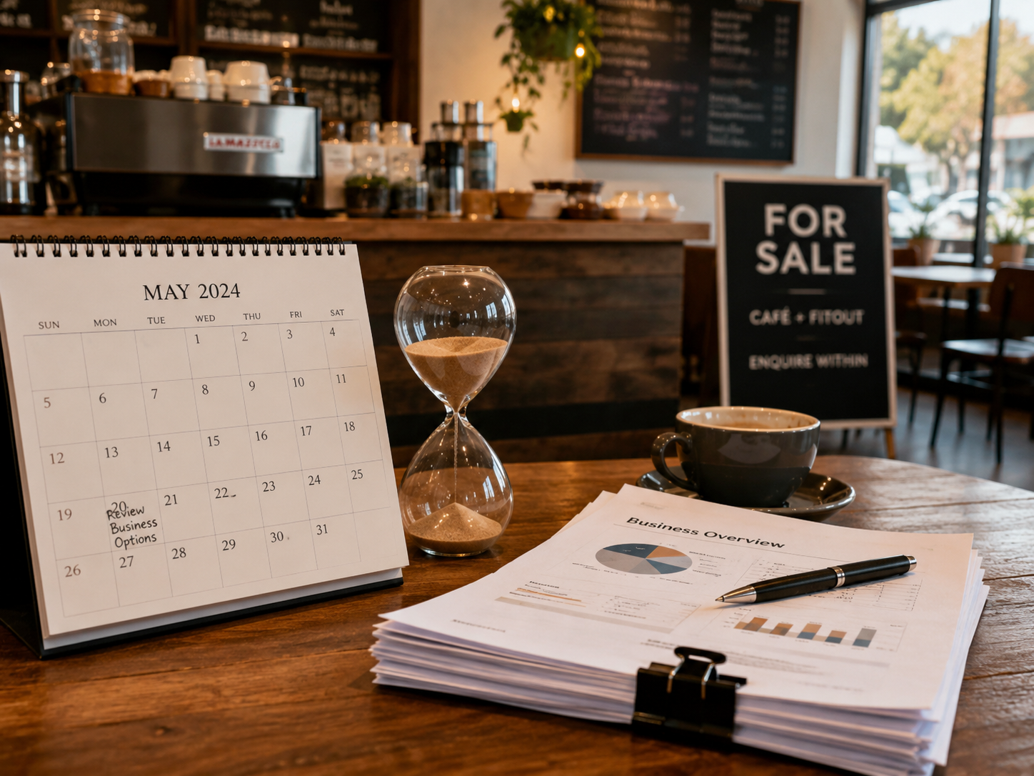 Selling a business timetable