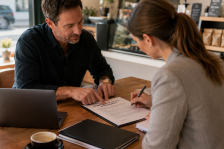working with the business broker for reviewing documents for business sale confidentiality
